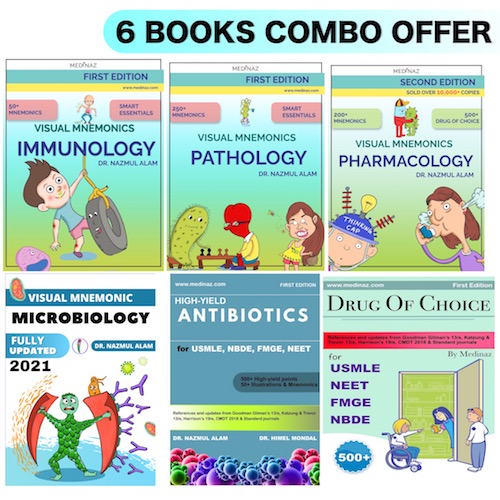 6 BOOKS COMBO